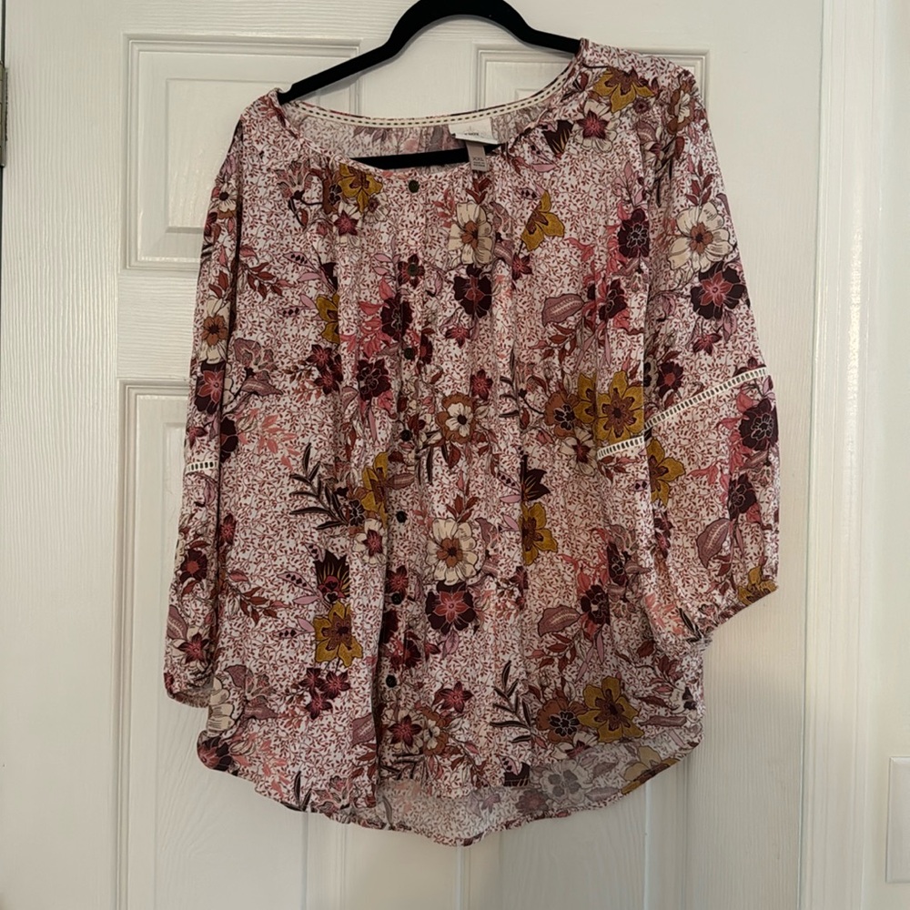 Floral blouse